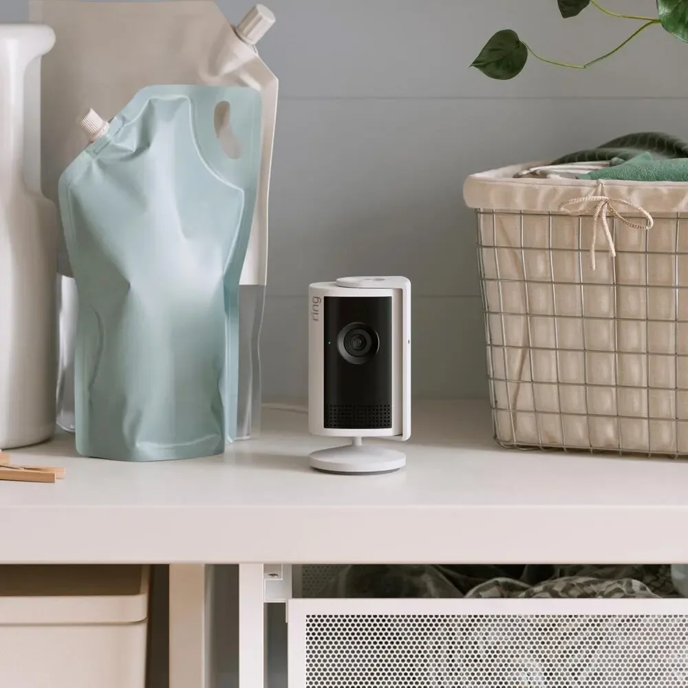 RING Indoor Cam Plus - Black- Retinal 2K NEW & SEALED Security System
